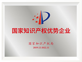國家知識產(chǎn)權優(yōu)勢企業(yè)